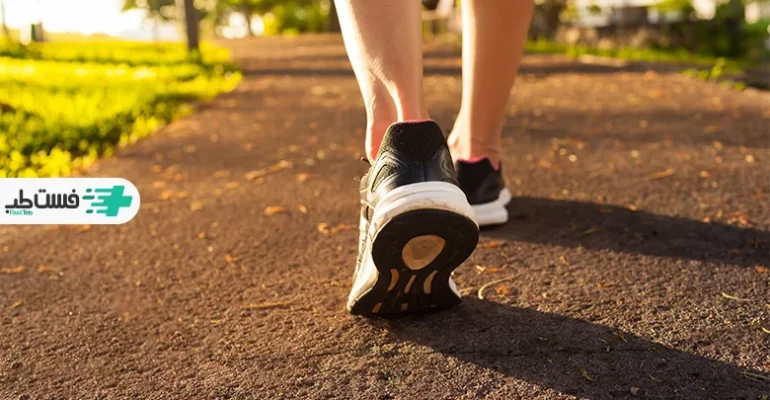 انجام فعالیت پیاده روی برای زانو درد|فست طب