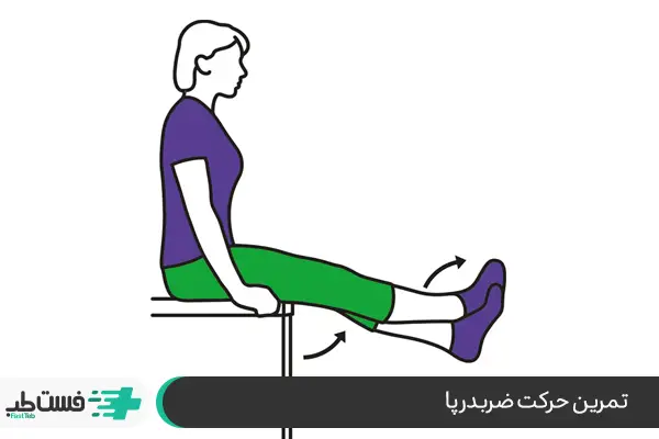 حرکت ضربدر پا؛ تمرین مناسب برای جلوگیری از سفتی عضلات|فست طب