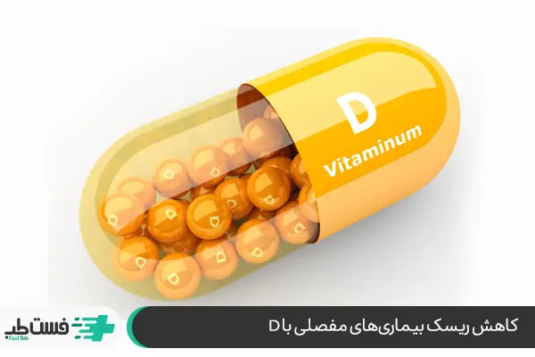 ویتامین D: بهترین قرص ویتامین برای زانو درد|فست طب