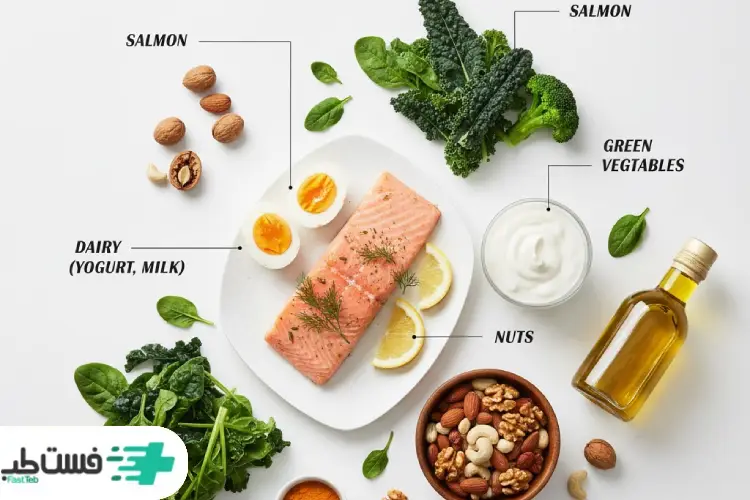 تغذیه برای درمان خالی شدن زانو