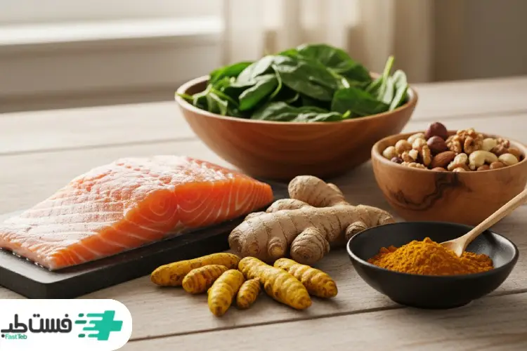 تغذیه و رژیم غذایی مناسب برای زانو درد