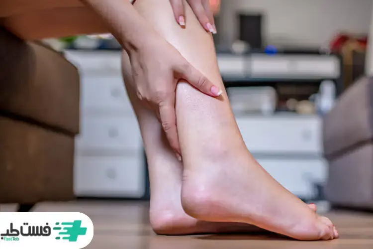 سردی پاها از زانو به پایین به علت کم تحرکی
