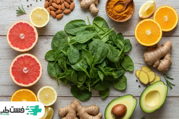 مصرف میوه و صبزیجات برای کمر درد