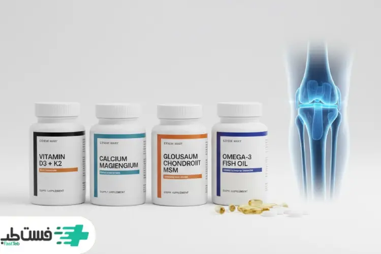 مکمل_ها و ویتامین_ها برای زانو درد