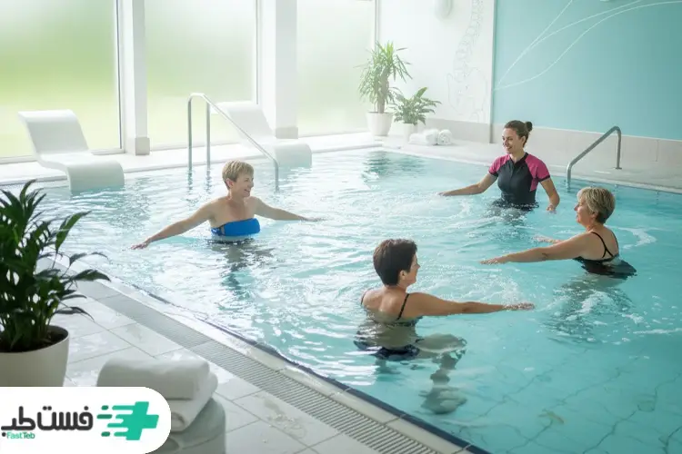 آب‌درمانی برای تنگی کانال نخاعی