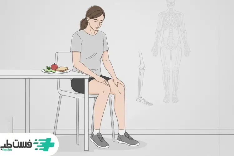 ارتباط لاغری پا در زنان با سبک زندگی و استرس