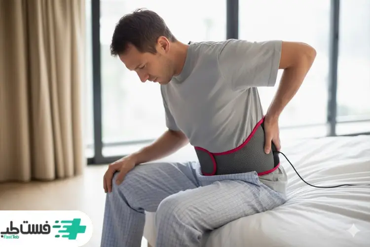 استفاده از کمربند پلاتینر در کنار فیزیوتراپی