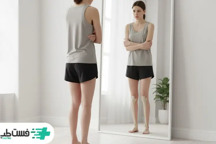 علت لاغر شدن ناگهانی پا در زنان و دختران