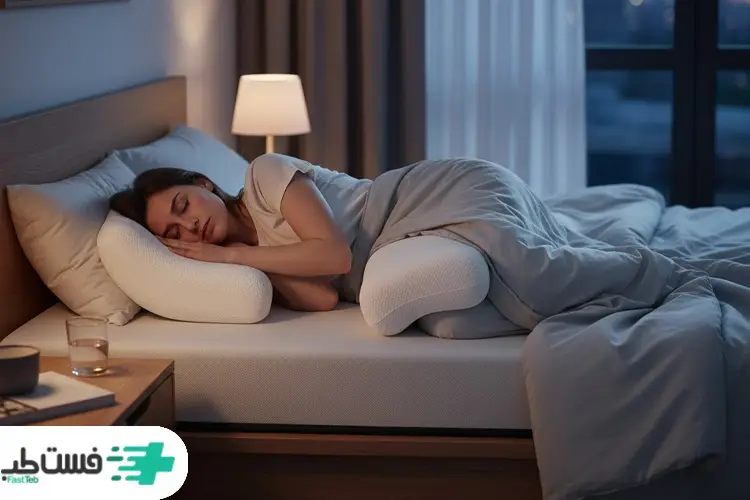 نحوه خوابیدن در تنگی کانال نخاعی