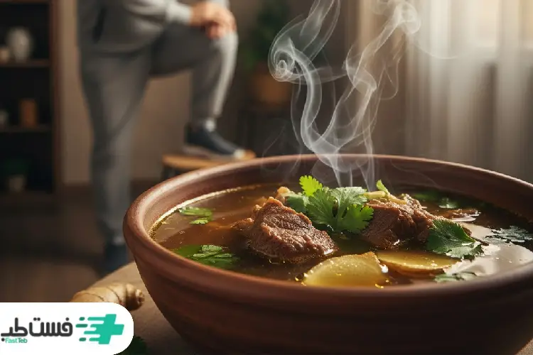 قلم گاو برای زانو درد