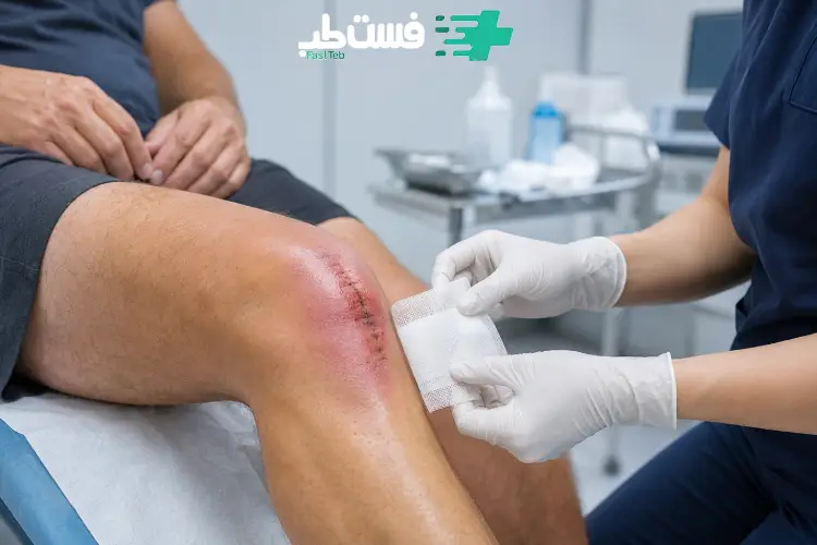 عفونت زانو بعد از جراحی مفصل زانو